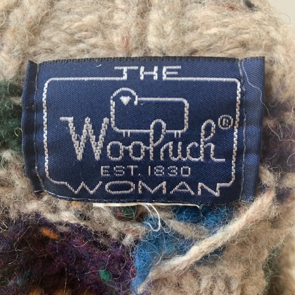 The Woolrich Woman Fair Isle Wool Sweater Pullover - Picture 2 of 7